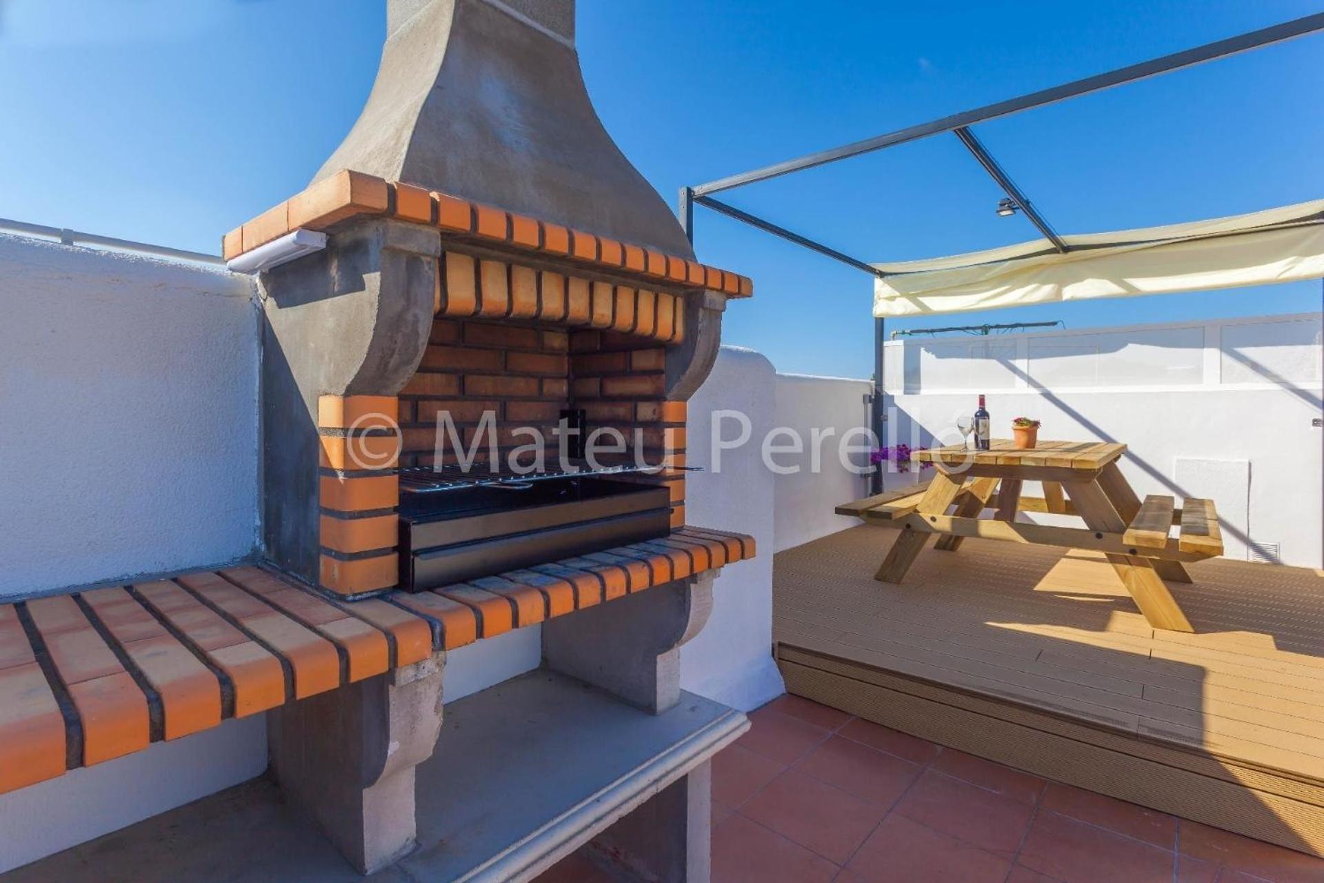 Wohnung In Son Baulo Mit Terrasse, Garten Und Grill Can Picafort  Kültér fotó