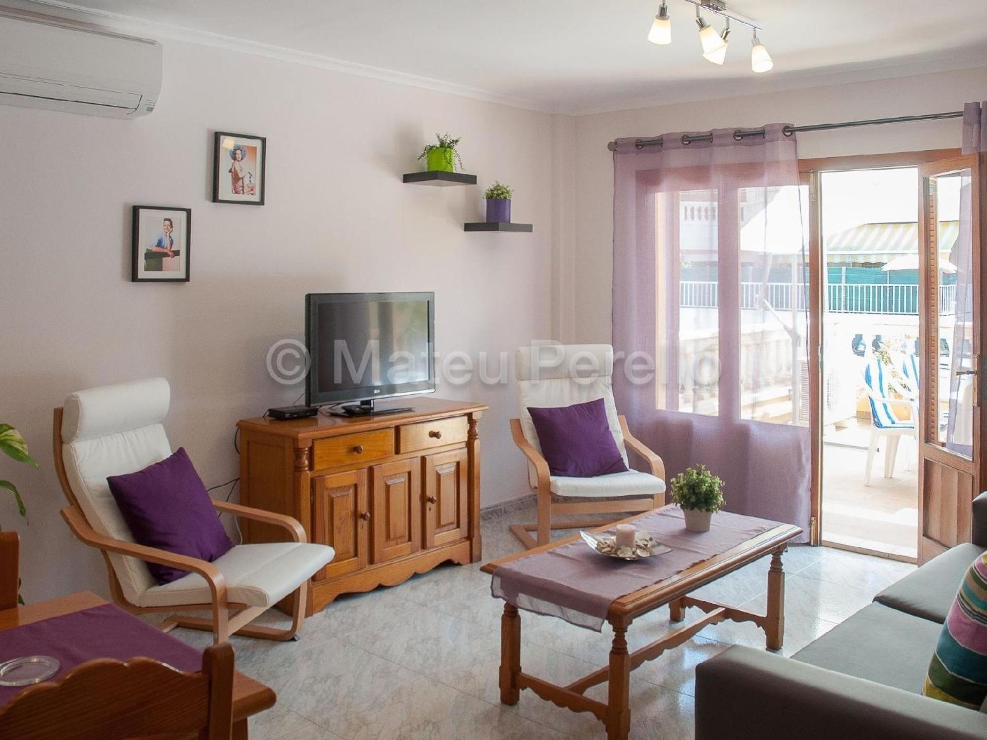 Wohnung In Son Baulo Mit Terrasse, Garten Und Grill Can Picafort  Kültér fotó