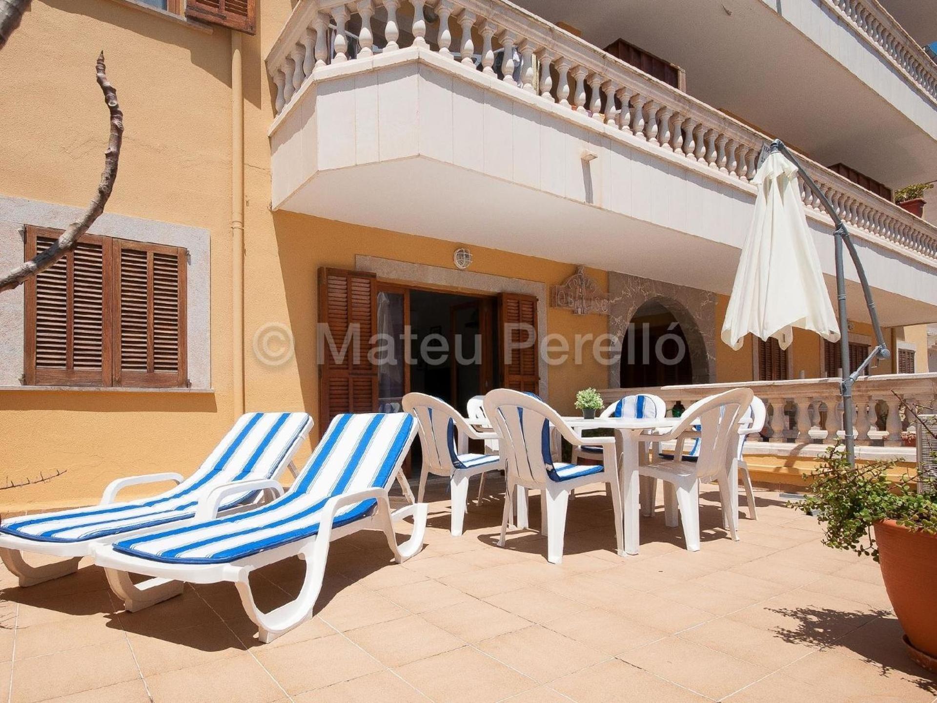 Wohnung In Son Baulo Mit Terrasse, Garten Und Grill Can Picafort  Kültér fotó